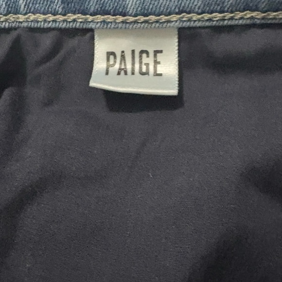 Men’s PAIGE Lennox Light Wash Denim Jeans Slim Leg, Minimal Distressing, Size 36 - Picture 12 of 16